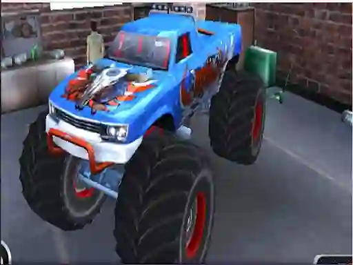 Mchezo Monster Truck Stunt Adventure online