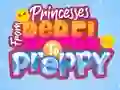 Mchezo Princesses from Rebel to Preppy online