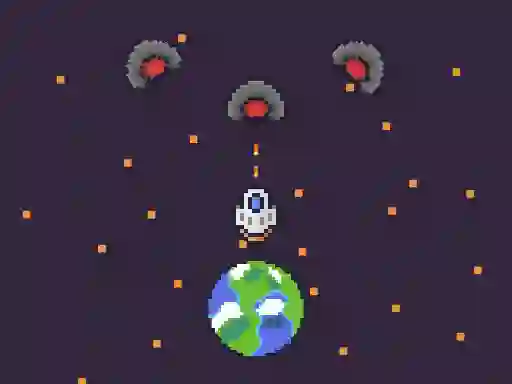 Mchezo Pixel Protect Your Planet online