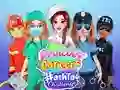 Mchezo Princess Careers Hashtag Challenge online