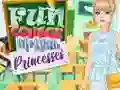Mchezo Fun College Life with Princesses online