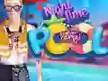 Mchezo Night Time Pool Party online