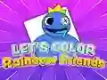 Mchezo Let's Color: Rainbow Friends online