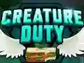 Mchezo Creature Duty online