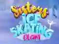 Mchezo Sisters Ice Skating Glam online