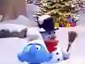 Mchezo Smurfy Snowballs online