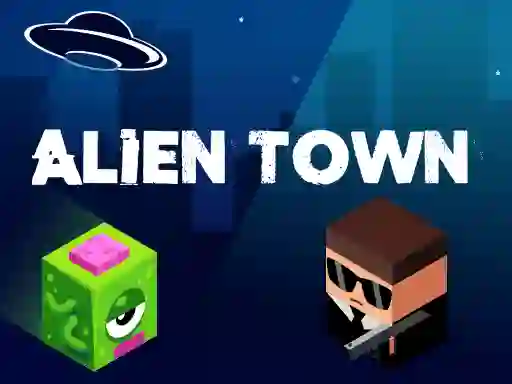 Mchezo Alien Town online