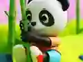 Mchezo Coloring Book: Two Pandas online
