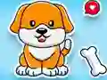 Mchezo Coloring Book: Cute Dog online
