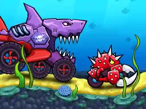 Mchezo Car Eats Car: Underwater Adventure online