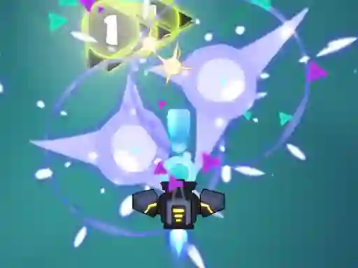 Mchezo Galaxy Attack Virus Shooter online