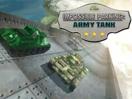 Mchezo Impossible Parking: Army Tank online