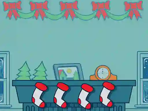 Mchezo Christmas Stockings Memory online