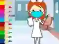 Mchezo Coloring Book: Doctor online