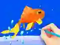 Mchezo Coloring Book: Fish online
