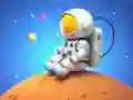 Mchezo Coloring Book: Spaceman Sitting online