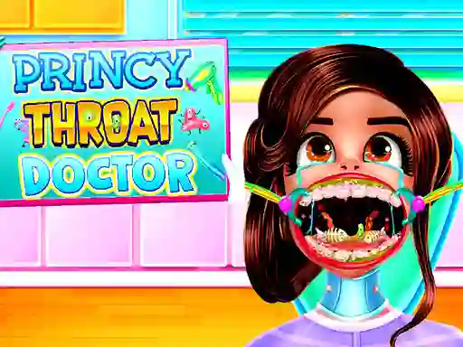 Mchezo Princy Throat Doctor online