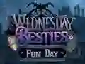 Mchezo Wednesday Besties Fun Day online