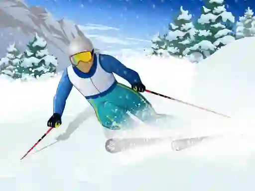 Mchezo Ski King 2022 online