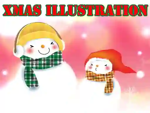 Mchezo Xmas Illustration online