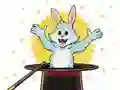 Mchezo Coloring Book: Magic Rabbit online