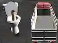Mchezo Truck Simulator Carry Skibidi toilet online