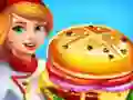 Mchezo Madness Burger Cooking online