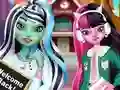 Mchezo Monster Girls Back To School online