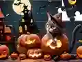 Mchezo Jigsaw Puzzle: Halloween Cat online