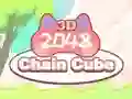 Mchezo Chain Cube 2048 3D online