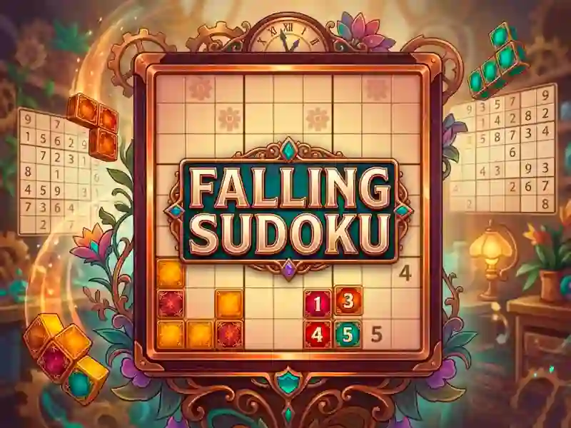 Mchezo Falling Sudoku online