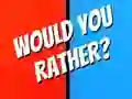 Mchezo Would You Rather? online