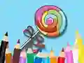 Mchezo Coloring Book: Lollipop online