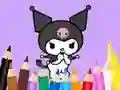 Mchezo Coloring Book: Kuromi Carries Bag online