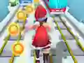 Mchezo Subway Santa Princess Runner online
