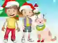 Mchezo Friends Christmas Party 2023 online