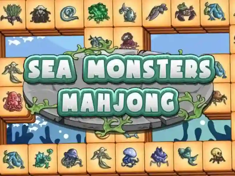 Mchezo Sea Monsters Mahjong online