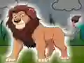 Mchezo Giant Lion Escape online