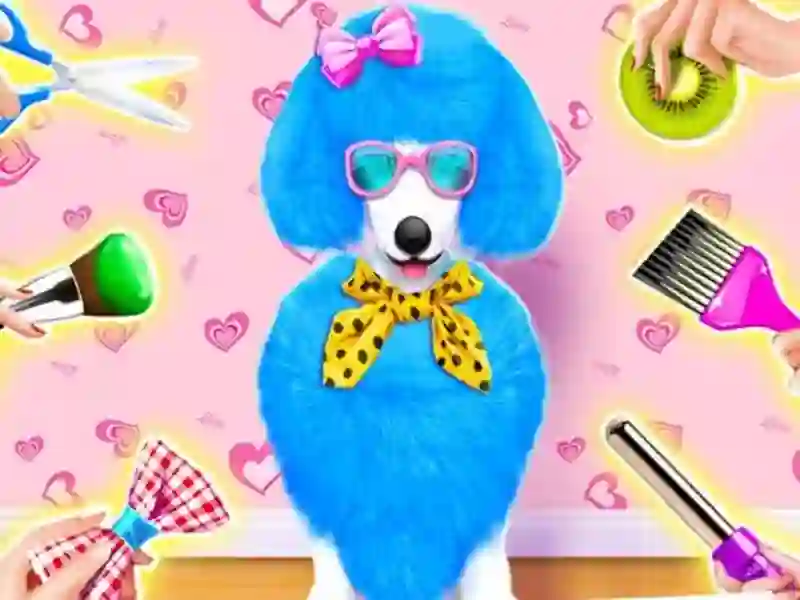 Mchezo Princess Pet Beauty Salon online