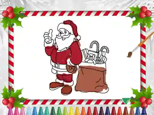 Mchezo Christmas Coloring Book online
