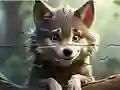 Mchezo Jigsaw Puzzle: Smiling Wolf online