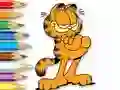 Mchezo Coloring Book: Garfield Hamburger online
