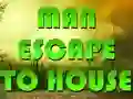 Mchezo Man Escape To House online