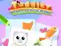 Mchezo Toddler Drawing: Cute Dog online