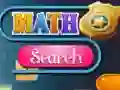 Mchezo Math Search online