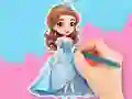 Mchezo Coloring Book: Chibi Princess online