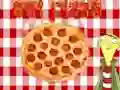 Mchezo Eet pizza online