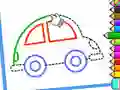 Mchezo Toddler Drawing: Cute Car online