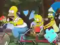 Mchezo Jigsaw Puzzle: Simpson Family Riding online