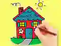 Mchezo Coloring Book: Dream House online